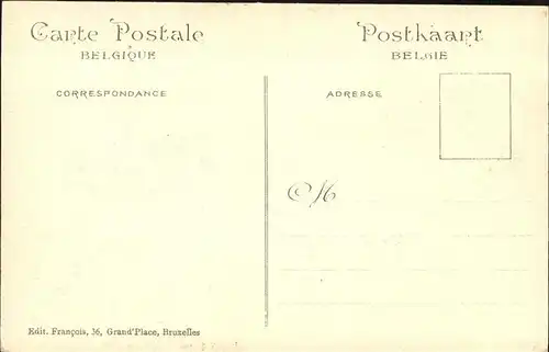 Exposition Bruxelles 1910 Avenue des Concessions / Expositions /