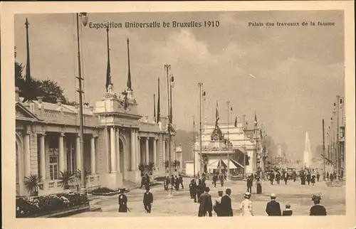 Exposition Bruxelles 1910 Palais  / Expositions /