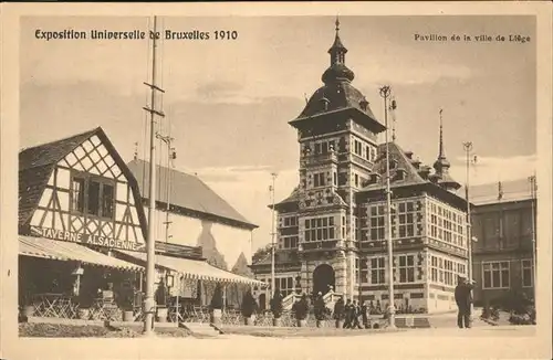 Exposition Bruxelles 1910 Pavillon  / Expositions /