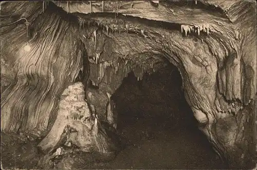 Hoehlen Caves Grottes Tropfsteinhoehle Dechenhoehle Vorhangsgrotte / Berge /