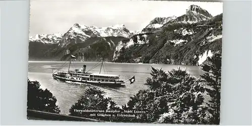 Dampfer Binnenschifffahrt Vierwaldstaettersee Stadt Luzern / Schiffe /