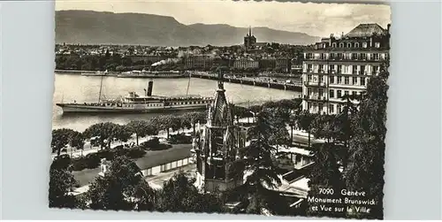 Schiffe Geneve Monument Brunswick / Schiffe /