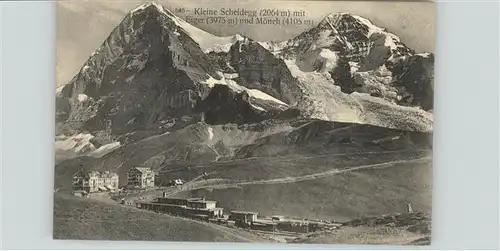 Gletscher Kleine Scheidegg Eiger Moench / Berge /