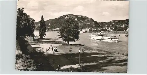 Dampfer Binnenschifffahrt Koblenz / Schiffe /