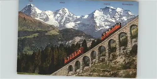 Bahnen Muerrenbahn Viadukt / Bahnen /