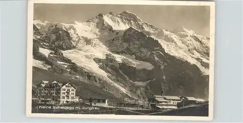 Bahnhof Kleine Scheidegg Jungfrau / Eisenbahn /