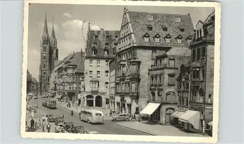 Strassenbahn Nuernberg Koenigstrasse / Strassenbahn /