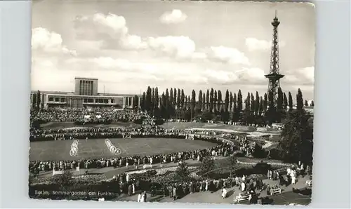 Stadion Berlin Sommergarten Funkturm / Sport /