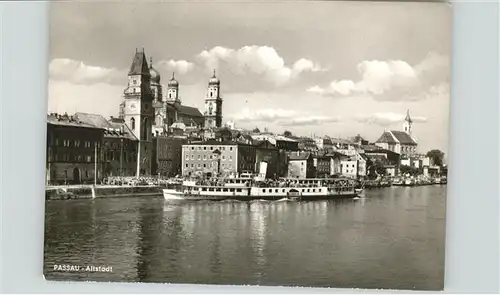 Dampfer Binnenschifffahrt Passau Altstadt / Schiffe /