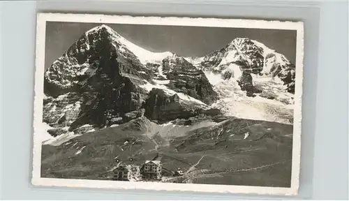 Gletscher Kleine Scheidegg Eiger Moench / Berge /