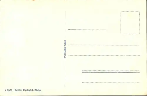 Zahnradbahn Braunwaldbahn / Bergbahn /