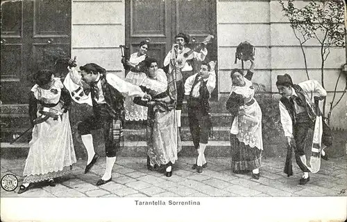 Trachten Tanz Tarantella Sorrentina  / Trachten /