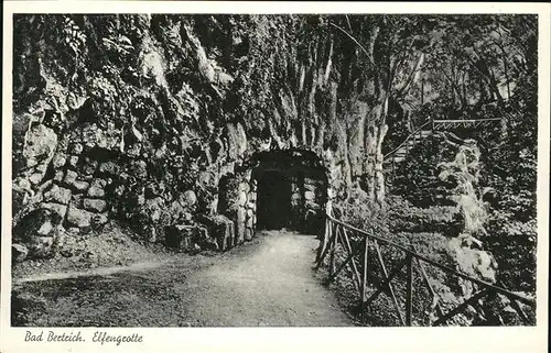 Hoehlen Caves Grottes Bad Bertrich Elfengrotte / Berge /