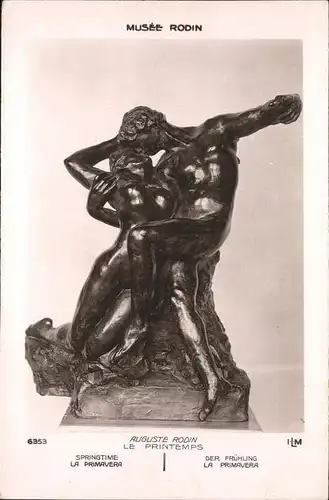 Skulpturen Musee Rodin Auguste Rodin Fruehling / Skulpturen /