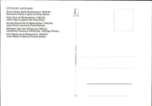 Paepste Johannes Paulus II Heilige Pforte / Religion /