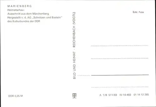 Maerchen Sagen Marienberg Heimatschau Maerchenberg / Maerchen und Sagen /