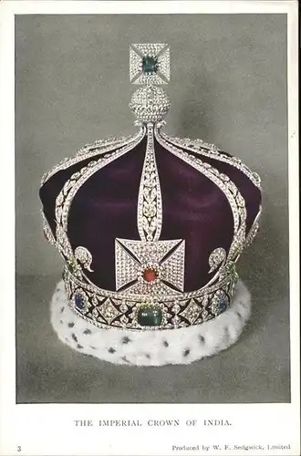 Adel Imerpial Crown of India / Koenigshaeuser /