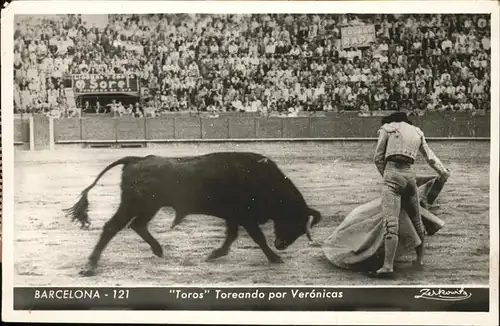 Stierkampf Barcelona Toros Toreando por Veronicas / Sport /