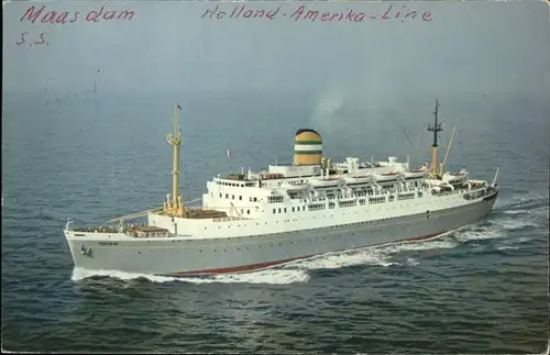 Dampfer Oceanliner Holland-Amerika-Line Maasdam ss / Schiffe /