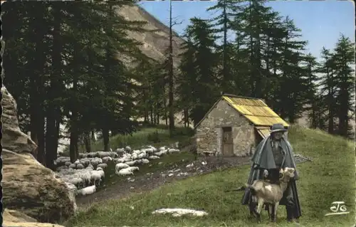 Schaeferei Landwirtschaft Schaefer Schaeferhuette Cabane de Berger Schaf * / Landwirtschaft /