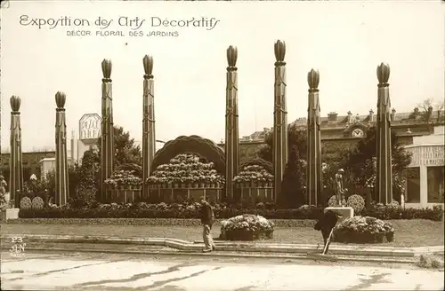 Exposition Arts Decoratifs Paris 1925 Jardins /  /