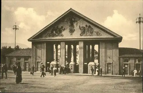 Landesausstellung Bern 1914 Laenggasse Kat. Expositions