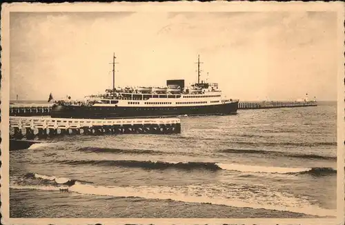 Schiffe Mallboot Koning Albert Ostende Kat. Schiffe