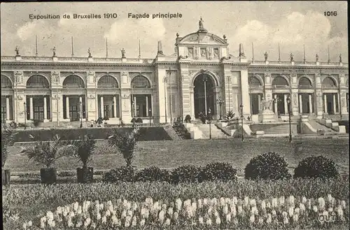 Exposition Bruxelles 1910 Facade principale / Expositions /