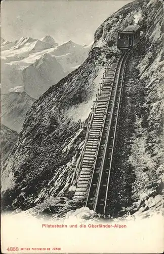 Bergbahn Pilatusbahn  Kat. Bahnen