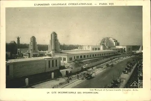 Exposition Coloniale Paris 1931  Kat. Expositions