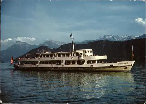 Schiffe Unterwalden Vierwaldstaettersee Kat. Schiffe