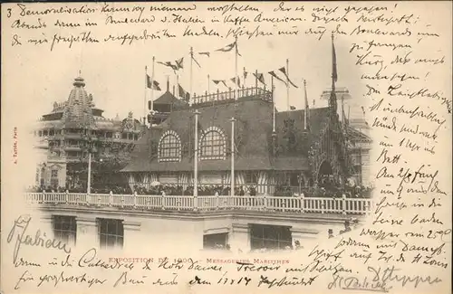Exposition Universelle Paris 1900  Kat. Expositions