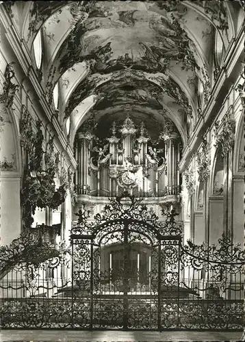 Kirchenorgel Amorbach  Kat. Musik