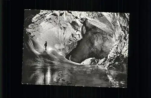 Gletscher Eisriesenwelt Salzburg Eispalast Kat. Berge