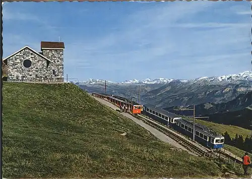 Bahnen Rigi Kulm Bergkapelle Vitznau Kat. Bahnen