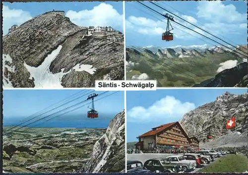 Seilbahn Saentis Schwaegalp  / Bahnen /