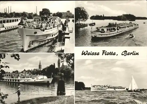 Schiffe Weisse Flotte Berlin Kat. Schiffe