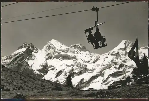 Sessellift Kandersteg Oeschinen Kat. Bahnen