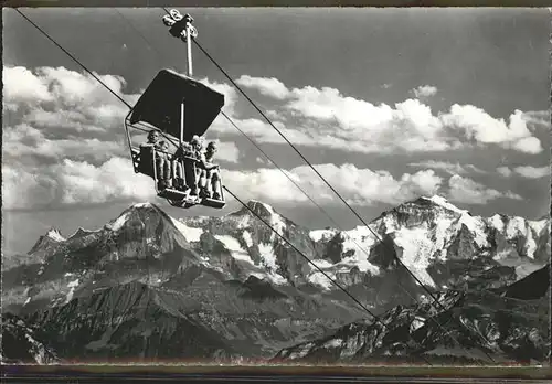 Sessellift Beatenberg Niederhorn Kat. Bahnen