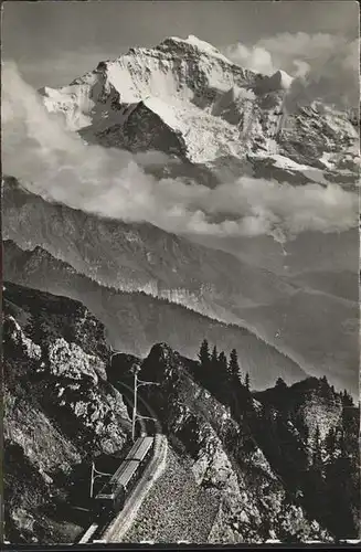 Zahnradbahn Schynige Platte Bahn Jungfrau Kat. Bahnen