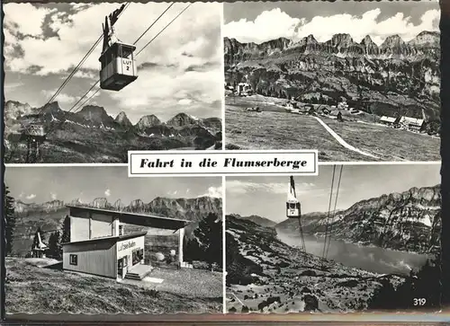 Seilbahn Flumserberge / Bahnen /