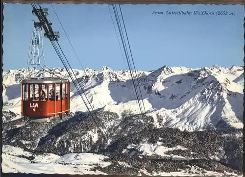 Seilbahn Arosa Weisshorn / Bahnen /