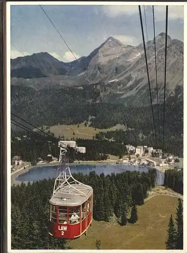 Seilbahn Arosa Weisshorn / Bahnen /