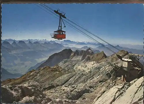 Seilbahn Saentis Churfirsten Glarneralpen / Bahnen /