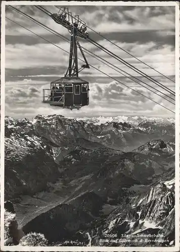 Seilbahn Saentis Glaernisch Berneralpen / Bahnen /