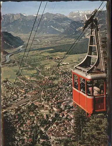 Seilbahn Brambueesch Chur Herrschaft / Bahnen /