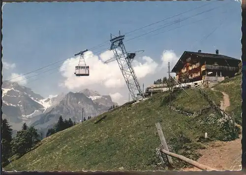 Seilbahn Engelberg Ristis Brunni / Bahnen /