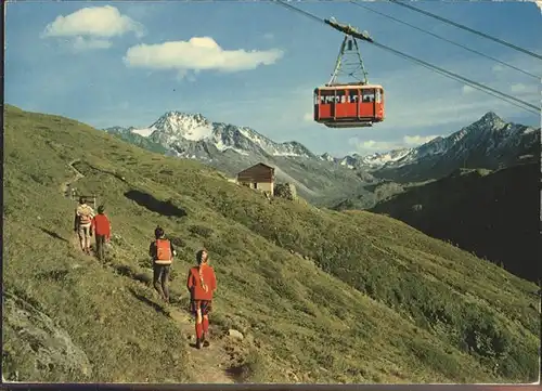 Seilbahn Davos Flueela Wisshorn / Bahnen /