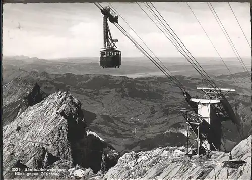 Seilbahn Saentis Zuerichsee Wildhaus  / Bahnen /