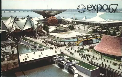 Expositions Montreal Canada Pavillon du Canada Kat. Expositions